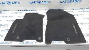 Set of mats Kia Niro 17- HEV, PHEV black, cloth, for cleaning