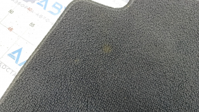 Set of mats Kia Niro 17- HEV, PHEV black, cloth, for cleaning