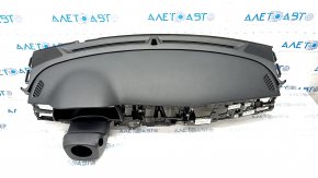 Torpedo front panel with AIRBAG Kia Niro 17-19 HEV black, without central speaker, rusty pyropatron