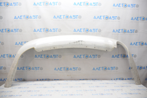 The rear bumper lip of Ford Fusion mk5 13-18 under 1 pipe is rubbed