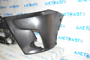 Front bare bumper Toyota Highlander 17-19 for OEM parking sensors