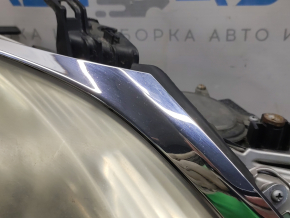 Front right headlight complete Lexus GS350 07-11 xenon, for headlight washer, with nozzle mount and frame, for polishing