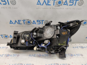 Front right headlight complete Lexus GS350 07-11 xenon, for headlight washer, with nozzle mount and frame, for polishing