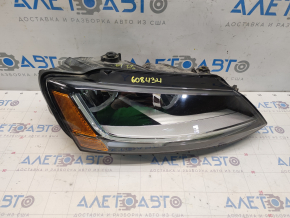 Headlight front right VW Jetta 17-18 USA naked, halogen, sand