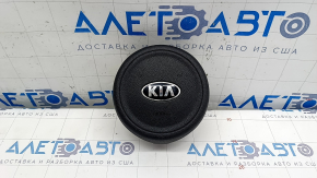 Airbag in the steering wheel driver Kia Niro 17-22 black, rusty pyropatron, scratches on the emblem