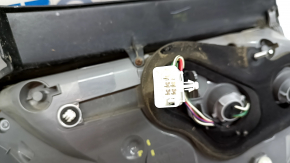 Right headlight Toyota Prius 30 13-15 rest, crack in housing