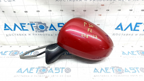 Side mirror left Toyota Prius 30 10-15 5 pins, red
