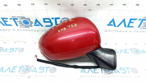 Side mirror right Toyota Prius 30 10-15 5 pins, red