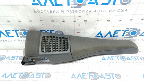 Side trim rear seats right Toyota Prius 30 10-15 velour, dark gray, scratches