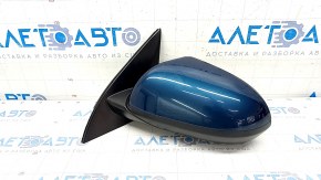 Side mirror left Kia Niro 17-22 3 pins, blue, scratches