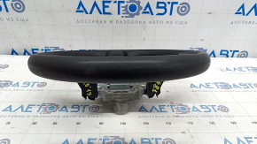 Naked steering wheel Kia Niro 17-19 HEV, PHEV rubber, black, for dry cleaning