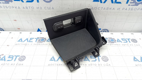 Front console trim with cigarette lighters Kia Niro 17-22 HEV, PHEV black