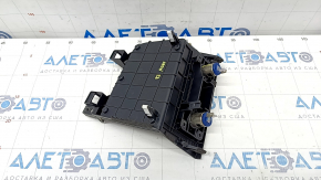 Front console trim with cigarette lighters Kia Niro 17-22 HEV, PHEV black