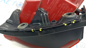 External wing light right Kia Niro 17-19 LED+halogen, broken fasteners