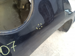 Quarter wing rear right VW Tiguan 09-17 on the body, black, painted, dent, bumps
