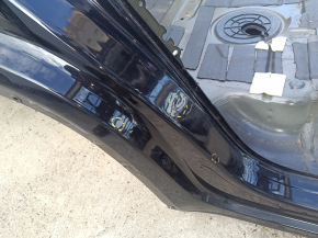 Quarter wing rear right VW Tiguan 09-17 on the body, black, painted, dent, bumps