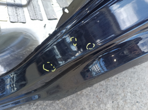 Quarter wing rear left VW Tiguan 09-17 on the body, black, dented, bumps