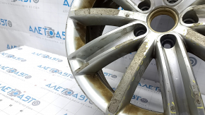 Wheel disk R18 VW Tiguan 09-17 curb, varnish peeled off