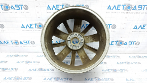 Wheel disk R18 VW Tiguan 09-17 curb, varnish peeled off