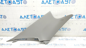 Rear pillar trim left Toyota Camry v55 15-17 usa gray, scratches, guide defect