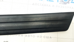 Door sill trim rear left outer Toyota Camry v55 15-17 usa black, type 2, scratches
