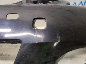 Bare front bumper Lexus GS350 GS450h 08-11 for parking sensors and headlight washers, blue 8U0, scratches