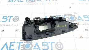 Rear left window lifter control trim Toyota Prius 30 10-15 black, crack
