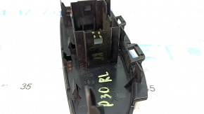 Rear left window lifter control trim Toyota Prius 30 10-15 black, crack