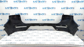 Bare rear bumper Kia Niro 17-19 HEV, PHEV without parking sensors, blue C3U, broken reflector mounts