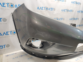 Bare front bumper Nissan Murano z52 15-18 prerest, graphite KAD, scratches, pressed