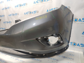 Bare front bumper Nissan Murano z52 15-18 prerest, graphite KAD, scratches, pressed