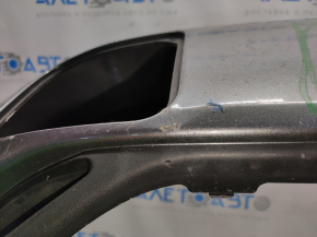 Bare front bumper Nissan Murano z52 15-18 prerest, graphite KAD, scratches, pressed