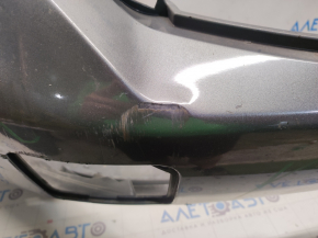 Bare front bumper Nissan Murano z52 15-18 prerest, graphite KAD, scratches, pressed