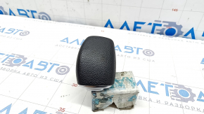 Gear knob Kia Niro 17-22 HEV, PHEV black rubber, cut on rubber, needs cleaning