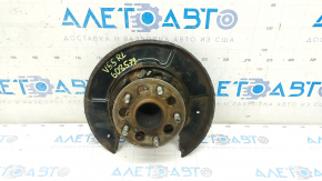 Rear left hub Toyota Camry v55 15-17 usa with cover, rusty cover, dented