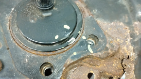 Rear left hub Toyota Camry v55 15-17 usa with cover, rusty cover, dented
