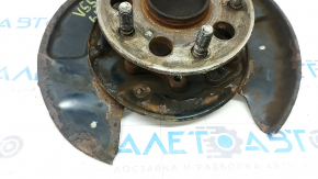 Rear left hub Toyota Camry v55 15-17 usa with cover, rusty cover, dented