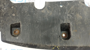 Front bumper protection Toyota Prius 30 13-15 rest, worn, cracks, breaks, non-factory hole