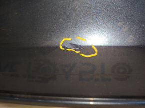 Bare rear bumper VW Jetta 15-18 USA blue LD5, scratches, bump