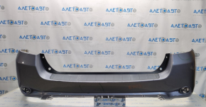 Rear bumper bare Toyota Highlander 08-10 silver 9AG, scratches