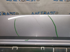 Rear bumper bare Toyota Highlander 08-10 silver 9AG, scratches