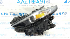 Headlight front left assembly Mazda 3 19-23 xenon, sand