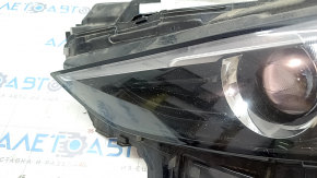 Headlight front left assembly Mazda 3 19-23 xenon, sand