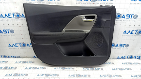 Door trim card front left Kia Niro 17-22 HEV, PHEV black, matte gray insert, scuffs, for dry cleaning