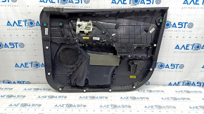 Door trim card front left Kia Niro 17-22 HEV, PHEV black, matte gray insert, scuffs, for dry cleaning