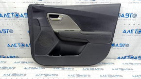 Door trim card front right Kia Niro 17-22 HEV, PHEV black, matte gray insert, scuffs, for dry cleaning