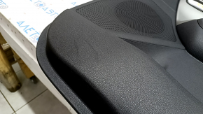 Door trim card front right Kia Niro 17-22 HEV, PHEV black, matte gray insert, scuffs, for dry cleaning