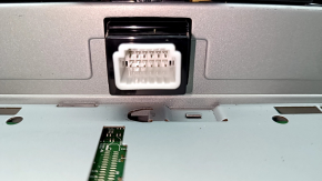 Radio tape recorder with monitor and control Kia Niro 17-19 HEV, PHEV chrome on slider