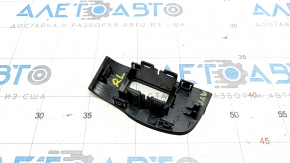 Rear left window lift control trim Mazda 3 19- 4d black