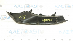 Front bumper cover right Mazda 3 19- 4d structure black, Japan built, sand